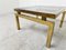 Brass Side or Coffee Tables from Belgo Chrom / Dewulf Selection, 1970s, Set of 2 8