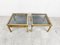 Tables d'Appoint ou Tables Basses en Laiton de Belgo Chrom / Dewulf Selection, 1970s, Set de 2 7