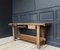 Beech, Fir and Oak Workbench, 1920s 5