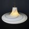 Beige Murano Glass Pendant Lamp, Italy, 1970s 10