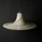 Beige Murano Glass Pendant Lamp, Italy, 1970s 5