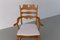 Poltrona Razorblade moderna in quercia di Henning Kjærnulf per EG Furniture, Danimarca, anni '60, Immagine 3