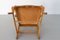 Danish Modern Oak Razorblade Armchair by Henning Kjærnulf for EG Furniture, 1960s 13