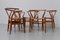 Danish Modern CH24 Wishbone Chairs in Cherrywood by Hans J. Wegne for Carl Hansen & Søn, 1990s, Set of 6 5