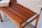 Danish Modern Teak and Beech Bench, 1950s, Image 16