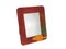 Italian Leather, Velvet and Glass Picture Frames, 1980s, Set of 2, Image 2