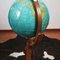 Vintage Globus mit Holzsockel 3