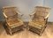 Fauteuils en Rotin, 1950s, Set de 2 2