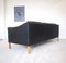 Danish 3-Seater Sofa in Black Leather from Stouby, 1960s 4