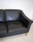 Danish 3-Seater Sofa in Black Leather from Stouby, 1960s 9