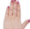 18 Karat Rose Gold Solitaire Ring with Diamond 4