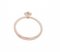 18 Karat Rose Gold Solitaire Ring with Diamond, Image 3