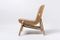Overlap Chair & Footstool by Nadav Caspi, Set of 2 3