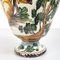 Jarrón Albisola italiano hecho a mano de cerámica pintada a mano, década de 1900, Imagen 13