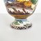 Handgefertigte italienische Albisola Vase aus handbemalter Keramik, 1900er 14