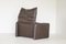 Brown Leather Maralunga Armchair by Vico Magistretti for Cassina 6