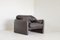 Brown Leather Maralunga Armchair by Vico Magistretti for Cassina 4