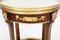 19th Century French Empire Marble and Ormolu Occasional Table, Image 9