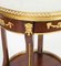 19th Century French Empire Marble and Ormolu Occasional Table, Image 10