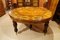 Burr Walnut Marquetry Dining Table and Chairs, 1990s, Set of 19, Image 13