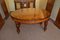 Burr Walnut Marquetry Dining Table and Chairs, 1990s, Set of 19, Image 17