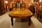 Burr Walnut Marquetry Dining Table and Chairs, 1990s, Set of 19 12