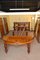 Tavolo da pranzo in legno di noce intarsiato e sedie, anni '90, set di 19, Immagine 16