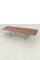 Wooden Coffee Table with Brass Legs 1