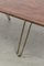 Tavolino in legno con gambe in ottone, Immagine 3