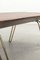 Wooden Coffee Table with Brass Legs 5