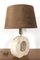 Lámpara de mesa vintage de tavertino, Imagen 3