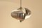 Silver Spiral Pendant Lamp by Henri Mathieu for Lyfa, 1970s, Immagine 3