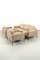 Vintage Three-Seater Sofa and Chairs, Set of 3, Image 1