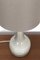 Lámpara de mesa vintage de vidrio, Imagen 6