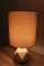 Lámpara de mesa vintage de travertino, Imagen 6