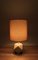 Lampe de Bureau Vintage en Travertin 2