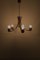 Lámpara de araña danesa vintage de teca, Imagen 2