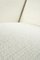 Butaca vintage tapizada en blanco, Imagen 7