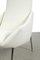 Vintage White Upholstered Armchair 5