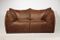 Vintage Le Bambole Leather Sofa by Mario Bellini for B&B Italia, Image 1
