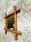 Specchio da parete antico, Francia in finto bambù, Immagine 9