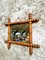 Antique French Wall Mirror in Faux Bamboo 7