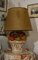 Lámpara Como italiana de porcelana, años 70, Imagen 8