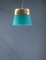 Lampada a sospensione moderna in vetro di Murano dorato di Ribo the Art of Glass, Italia, Immagine 1