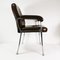 Modernist Leather Desk Chair, Germany, 1970s 3