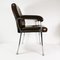 Modernist Leather Desk Chair, Germany, 1970s, Image 3