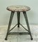Industrial Factory Stool by Rowac, 1890s, Image 1