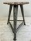 Industrial Factory Stool by Rowac, 1890s, Image 3