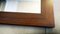 Large Danish Rosewood Wall Mirror with Amber Lights, 1960s 7