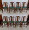 Art Deco Gondola Chairs in Walnut, 1930, Set of 8 4